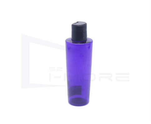 Custom Logo SGS 150ml Clear Flip Cap Bottles